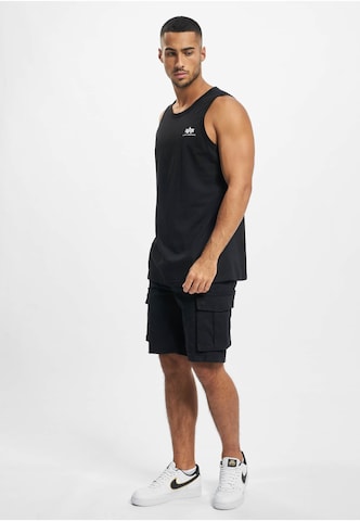 T-Shirt ALPHA INDUSTRIES en noir