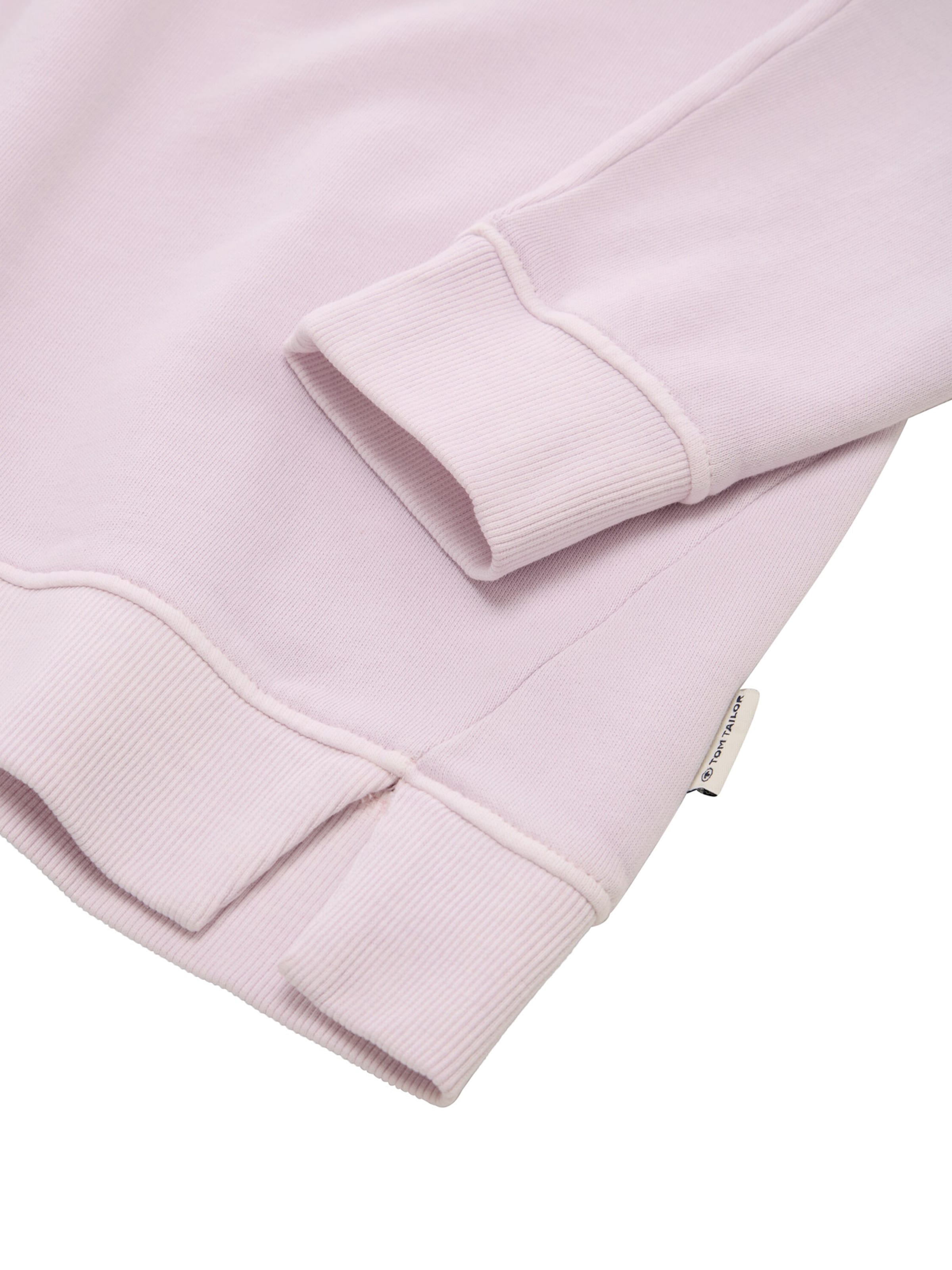 TOM TAILOR - Sweatshirt em roxo