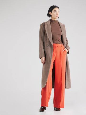 Wide Leg Pantalon COMMA en orange