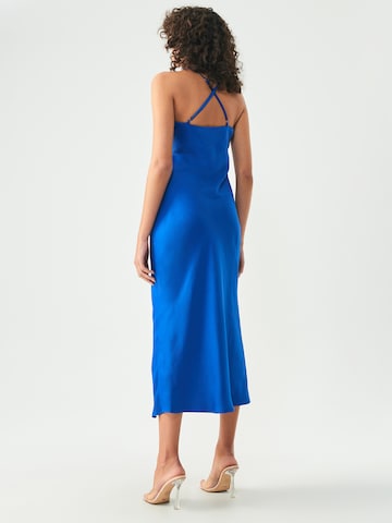 BWLDR Dress in Blue: back