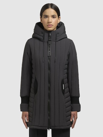khujo - Sobretudo de inverno 'JERRY NEO' em cinzento: frente