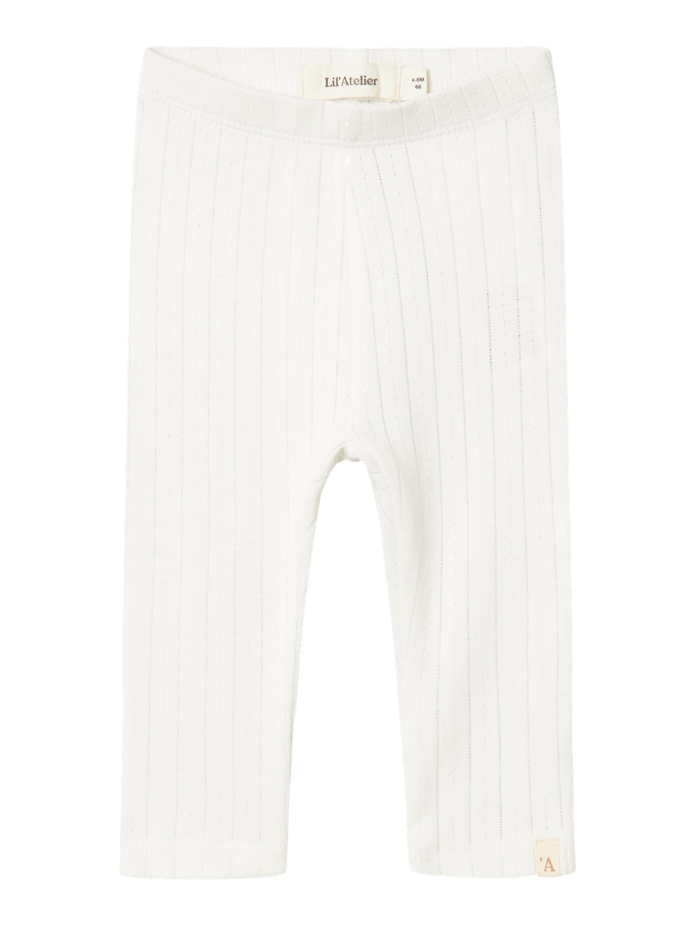 Leggings &#x27;NBFRachel&#x27; Lil&#x27;Atelier en blanc : devant