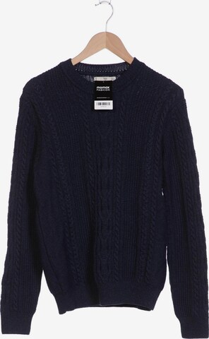 MANGO Sweater & Cardigan in L in Blue: front