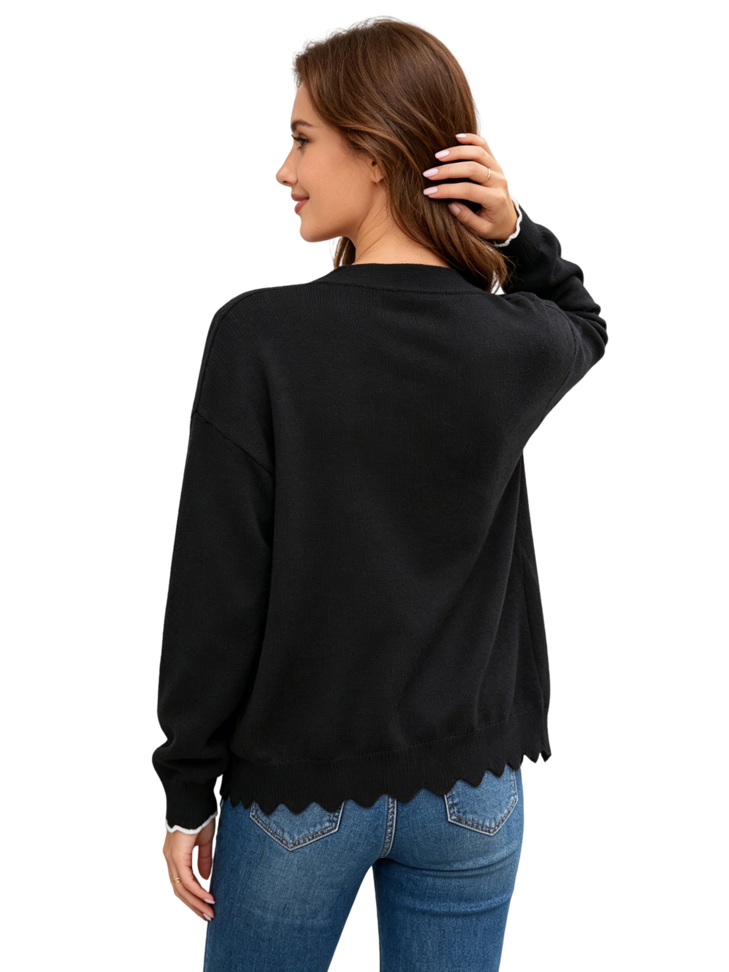 KoJooin Strickjacke‌‌ in Schwarz