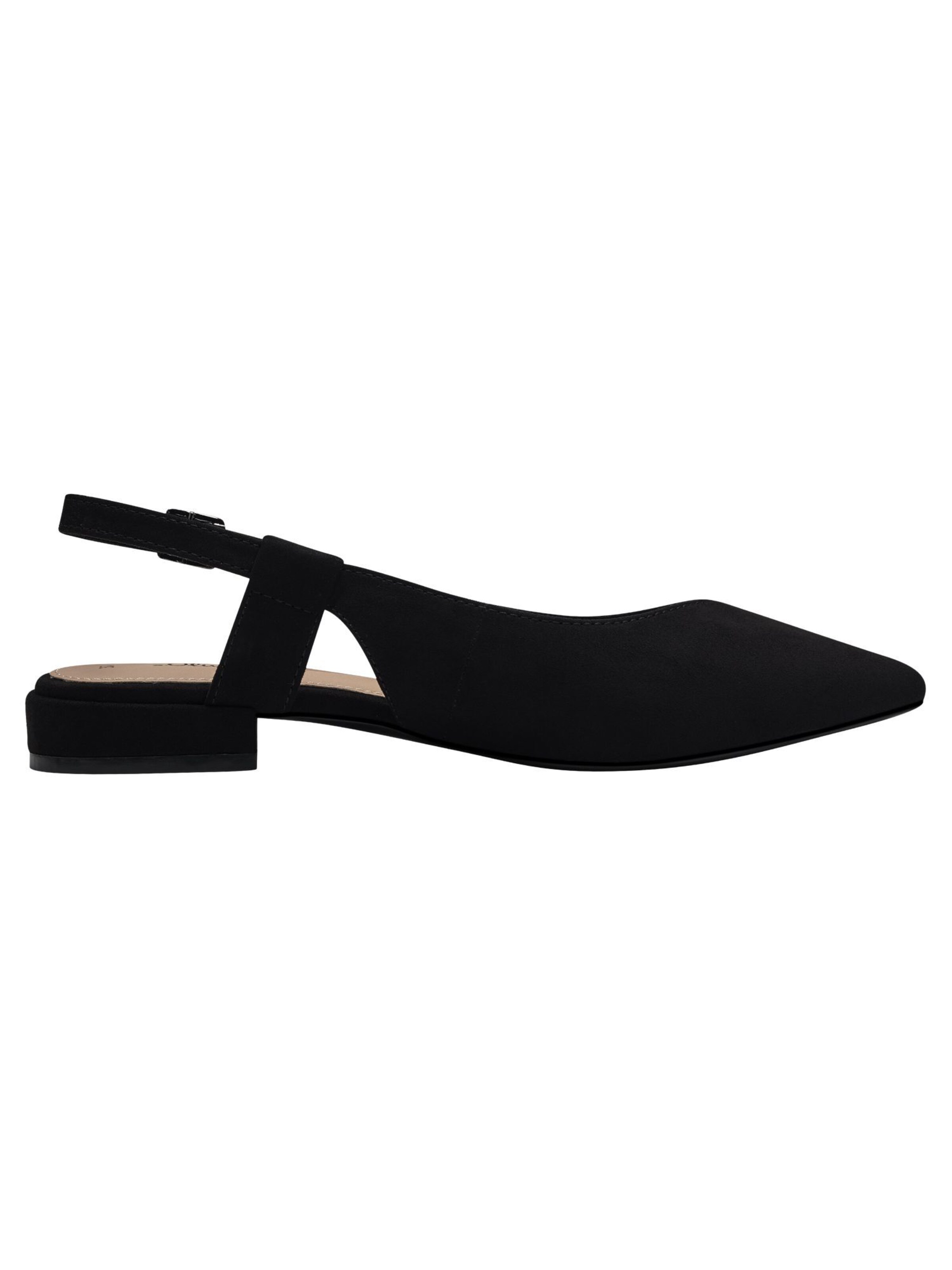 s.Oliver Slingpumps in Zwart