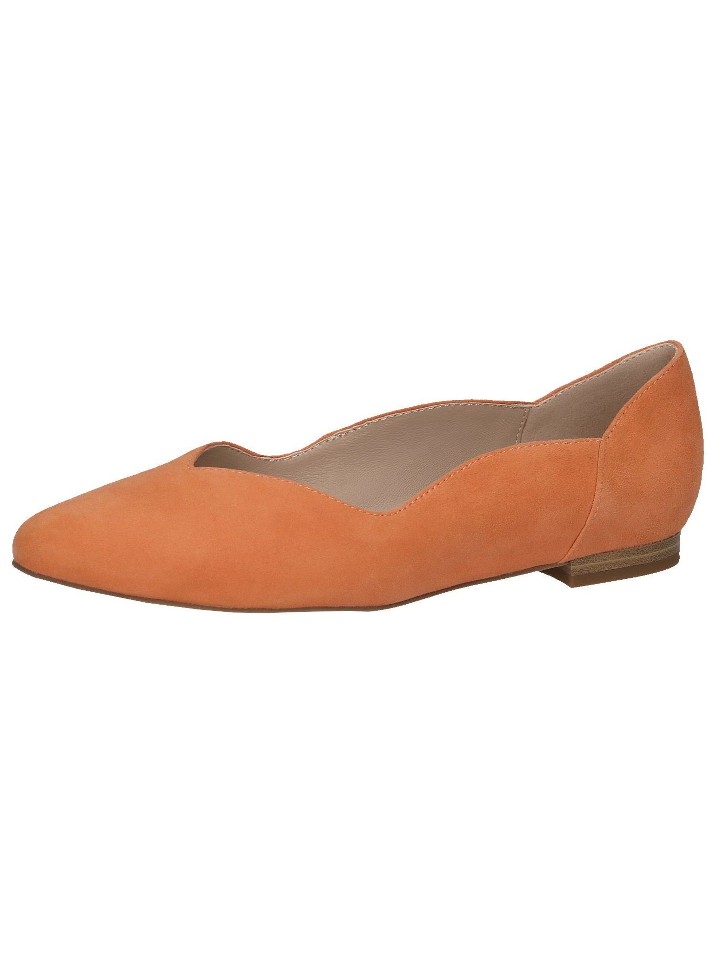 Ballerines CAPRICE en orange : devant