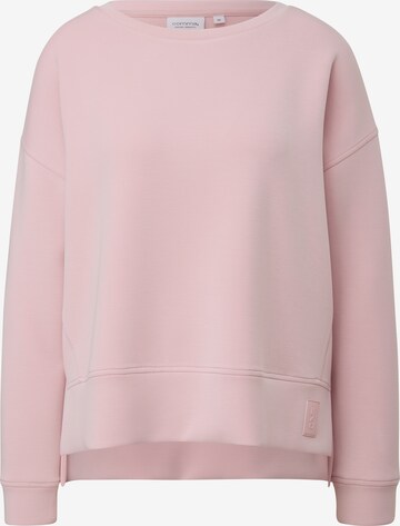 Sweat-shirt comma casual identity en rose : devant