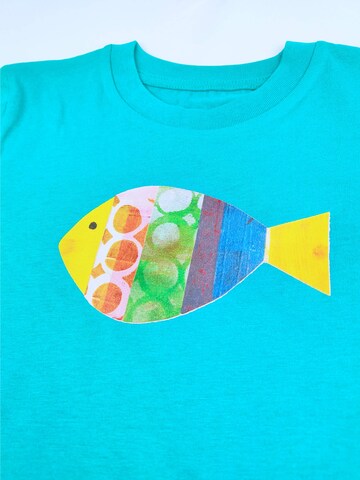 MelaDi Shirt 'Fisch' in Green