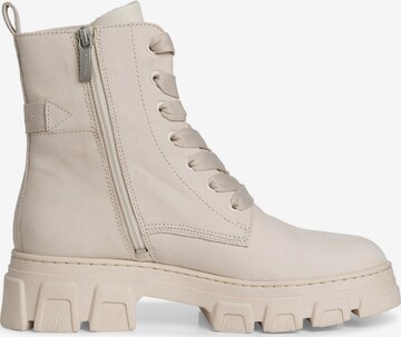 TAMARIS - Botines con cordones en beige