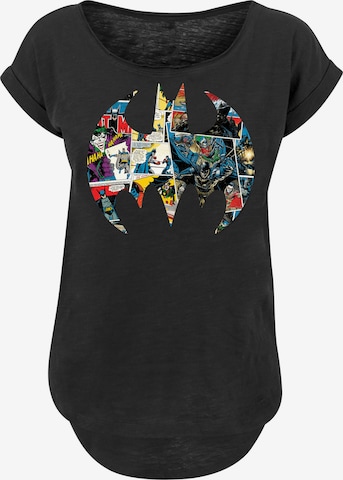 F4NT4STIC Shirt 'DC Comics Batman Comic Book' in Schwarz: Vorderseite
