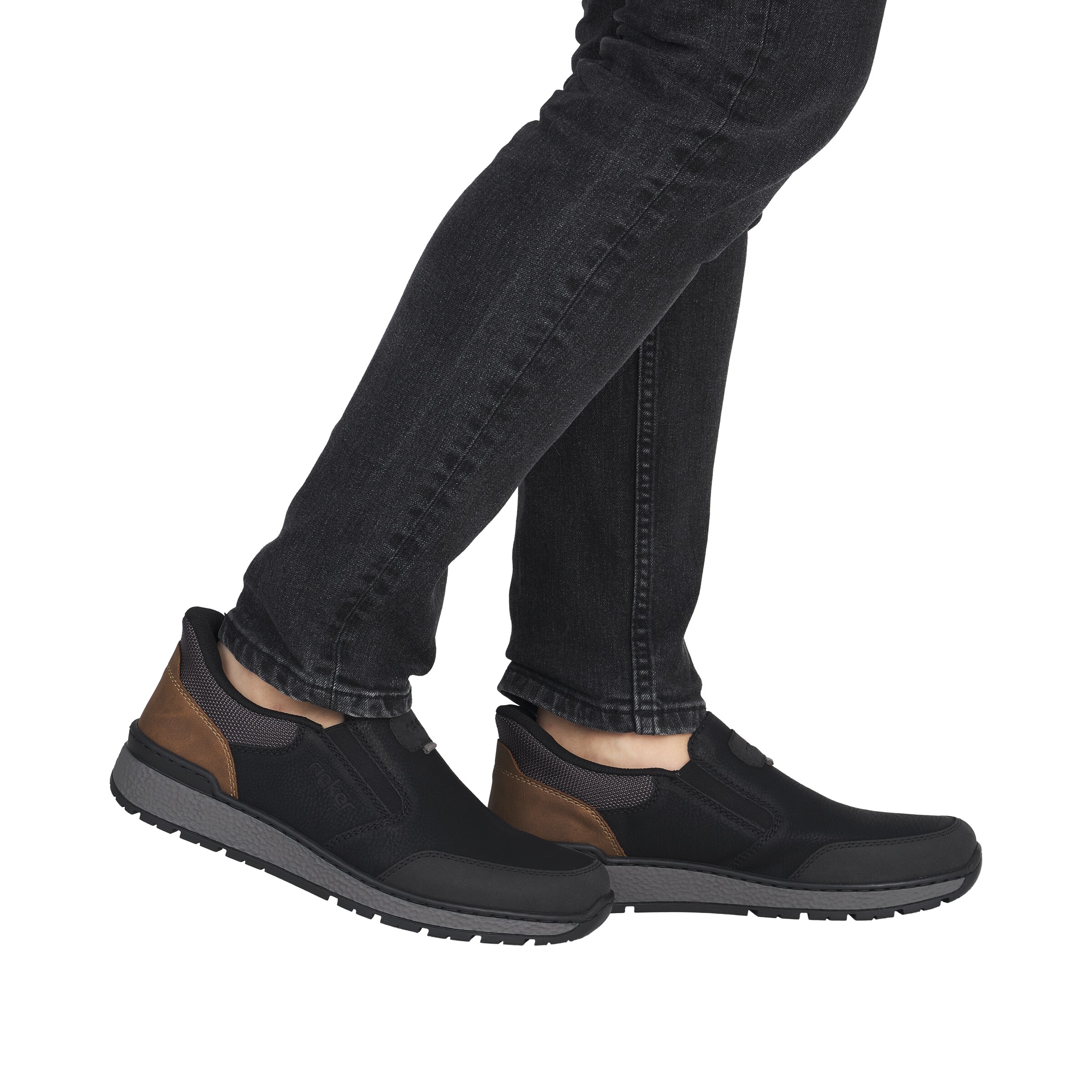 Rieker Classic Flats in Black