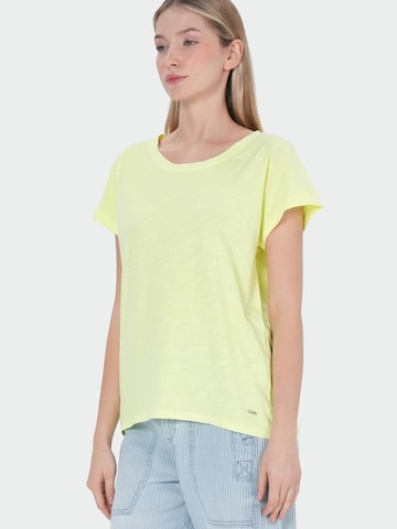 T-shirt M.O.D MIRACLE OF DENIM en jaune