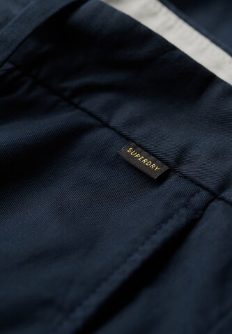 Superdry Slimfit Chino hlače | modra barva