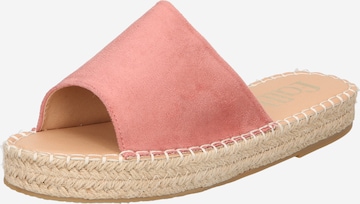Zoccoletto 'Barnaby' di Dorothy Perkins in rosa: frontale