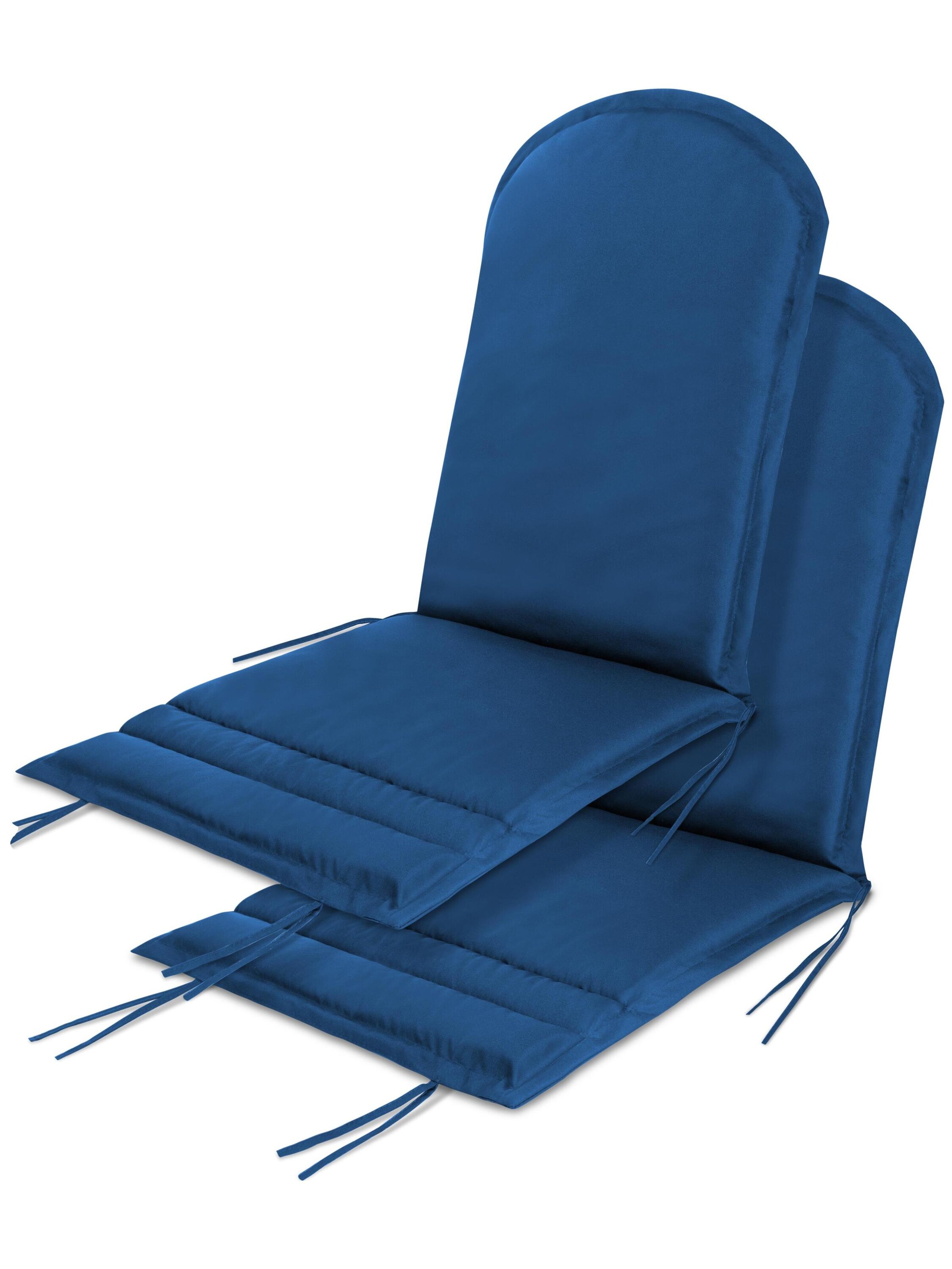 Aspero Zitkussens 'Adirondack' in Blauw: voorkant