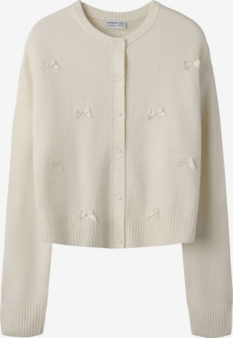 Cardigan NAME IT en blanc : devant