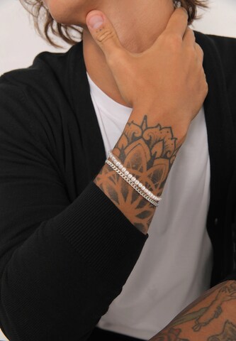 Bracelet 'Perle' KUZZOI en argent : devant
