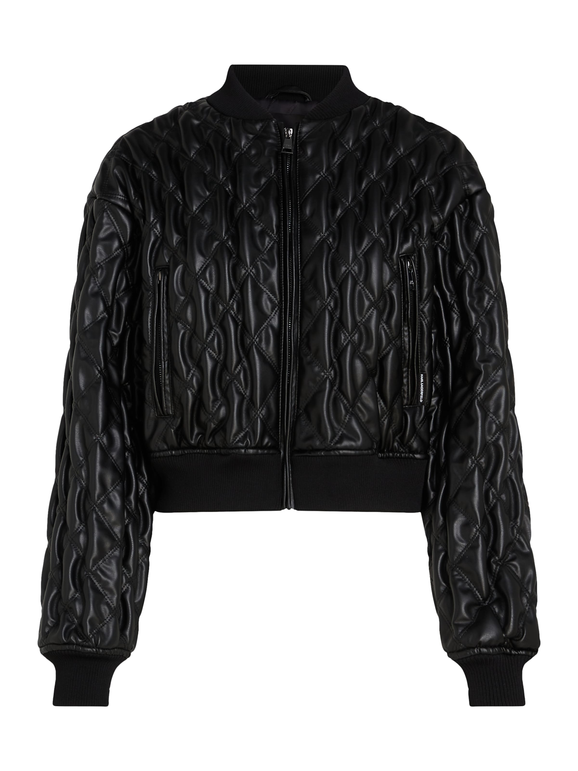 Karl Lagerfeld Overgangsjakke i sort: forside