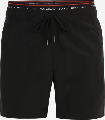 Tommy Jeans Shorts de bain en marine / rouge / noir / blanc, Vue avec produit