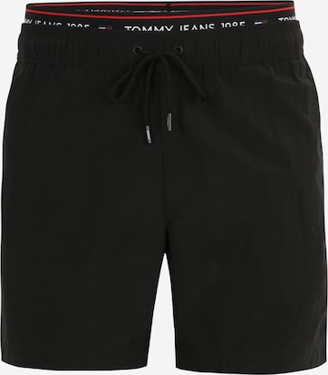 Tommy Jeans Swimming shorts in Black: front