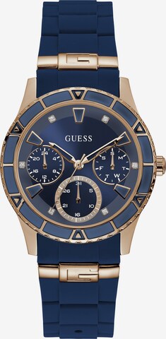 GUESS Analog Watch 'Valencia' in Blue: front