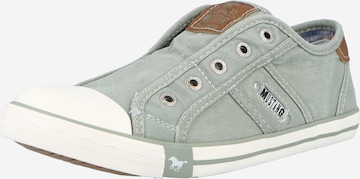 MUSTANG Slip-on in Groen: voorkant