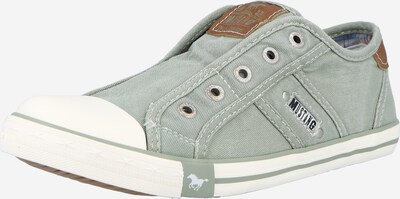 Sneaker low MUSTANG pe verde pastel / alb, Vizualizare produs