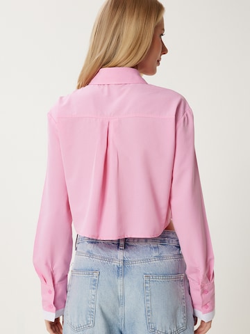 Happiness İstanbul Bluse in Pink