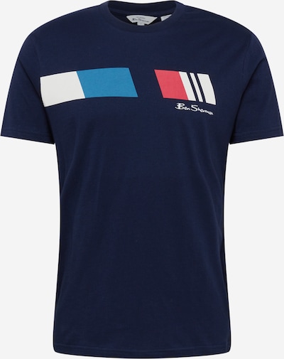 Ben Sherman Shirt in de kleur Blauw / Marine / Rood / Wit, Productweergave