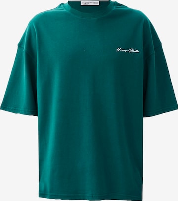 VAMOS CLO Тениска в зелено: отпред