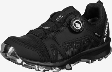 Scarpa bassa 'Agravic Boa' di ADIDAS TERREX in nero: frontale