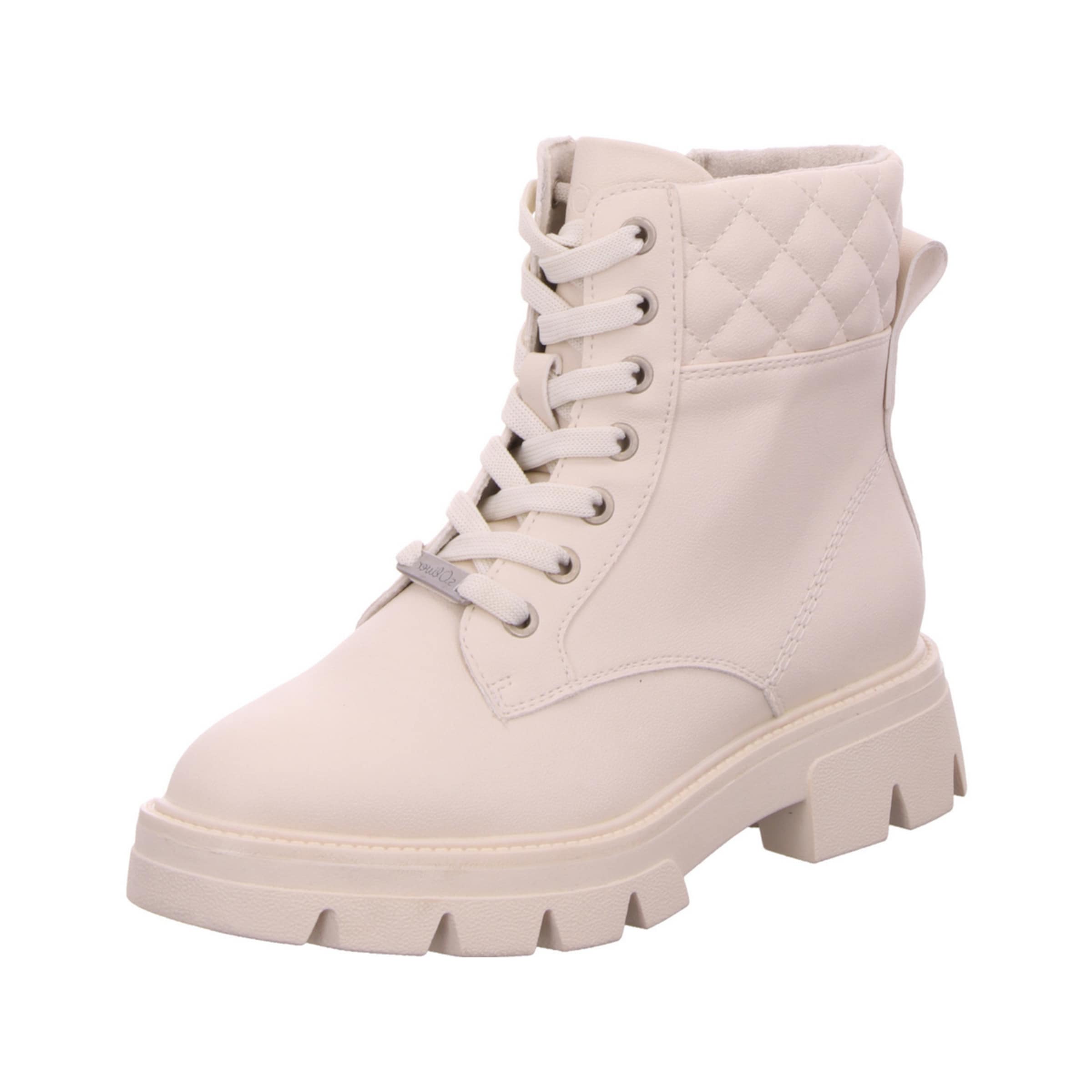 s.Oliver Stiefelette in Beige: Vorderseite