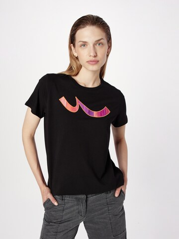 LTB T-Shirt 'GOKAZA' in Schwarz: Vorderseite