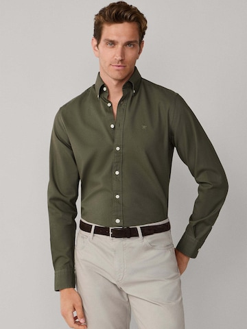 Hackett London Regular Fit Hemd in Grün