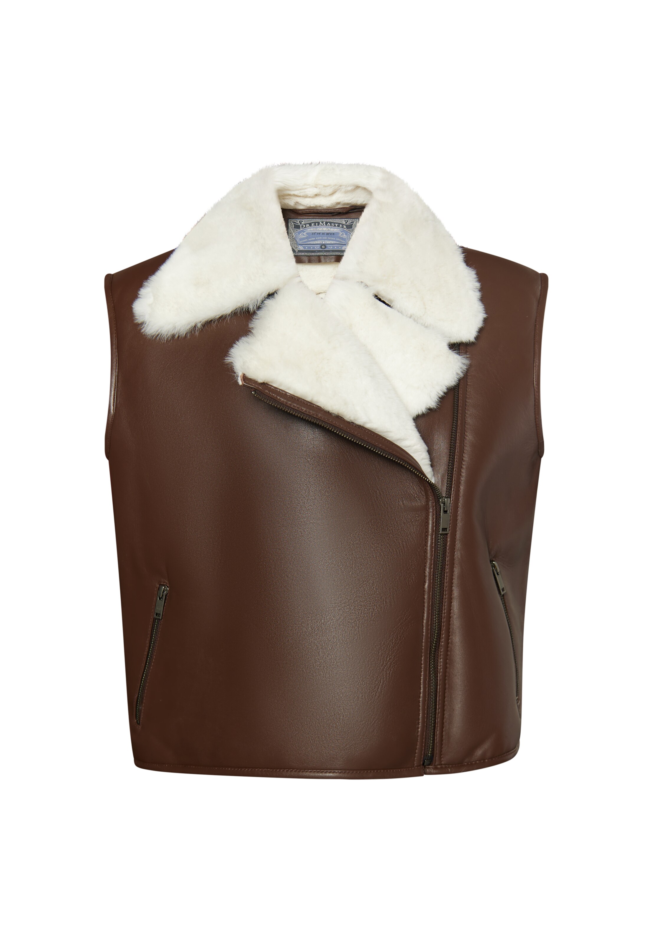 DreiMaster Vintage Mellény - barna: elől