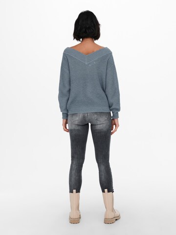 ONLY Pullover 'Melton' in Blau