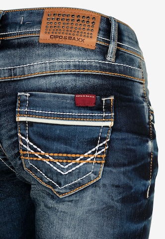 CIPO & BAXX Slimfit Jeans 'Nancy' in Blauw