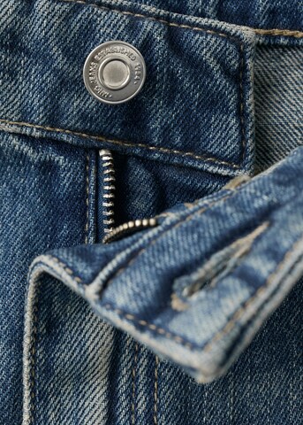 MANGO Wide Leg Jeans 'Cande' in Blau