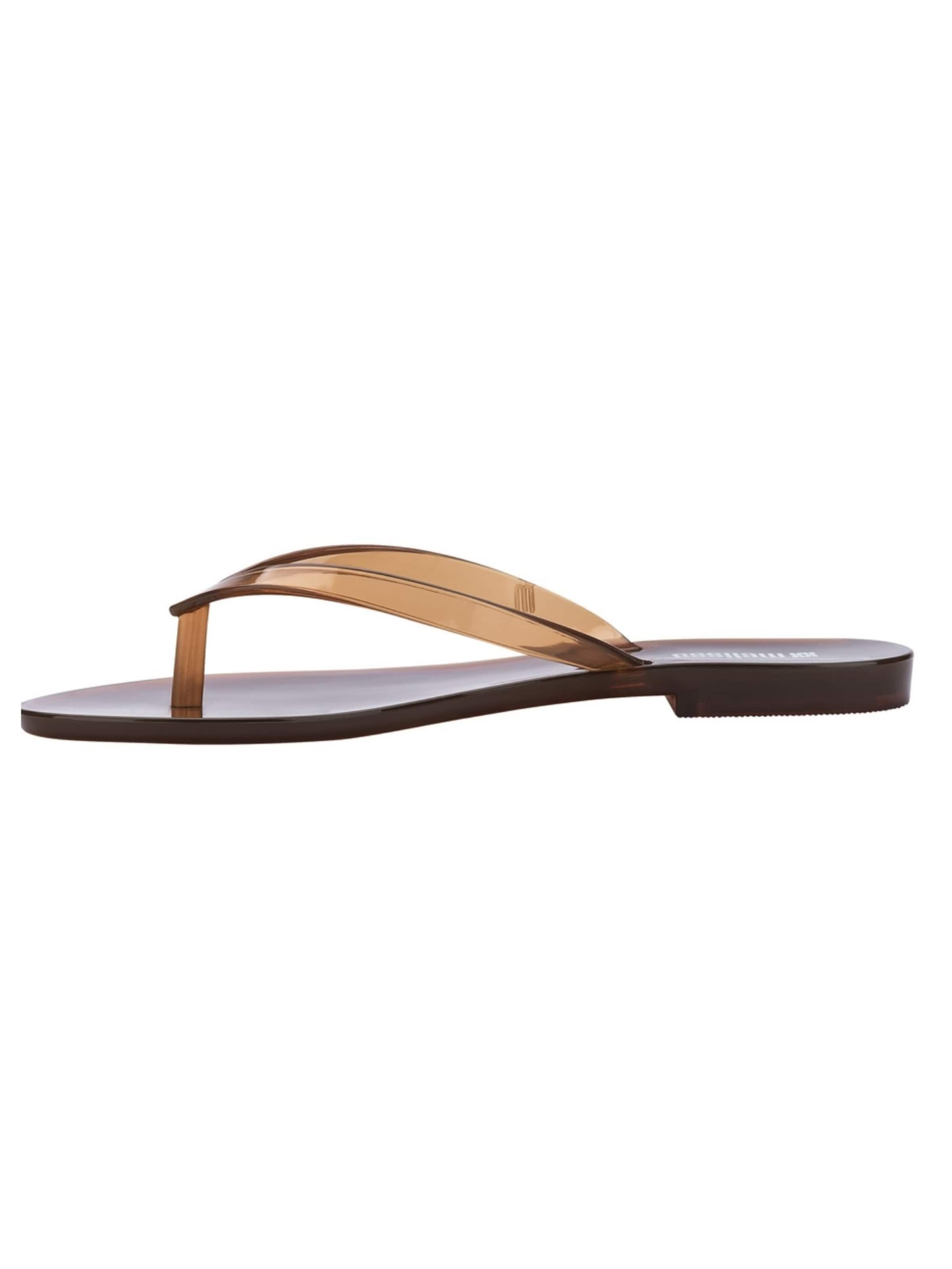 MELISSA Zehentrenner 'Harmonic Jelly' in Braun