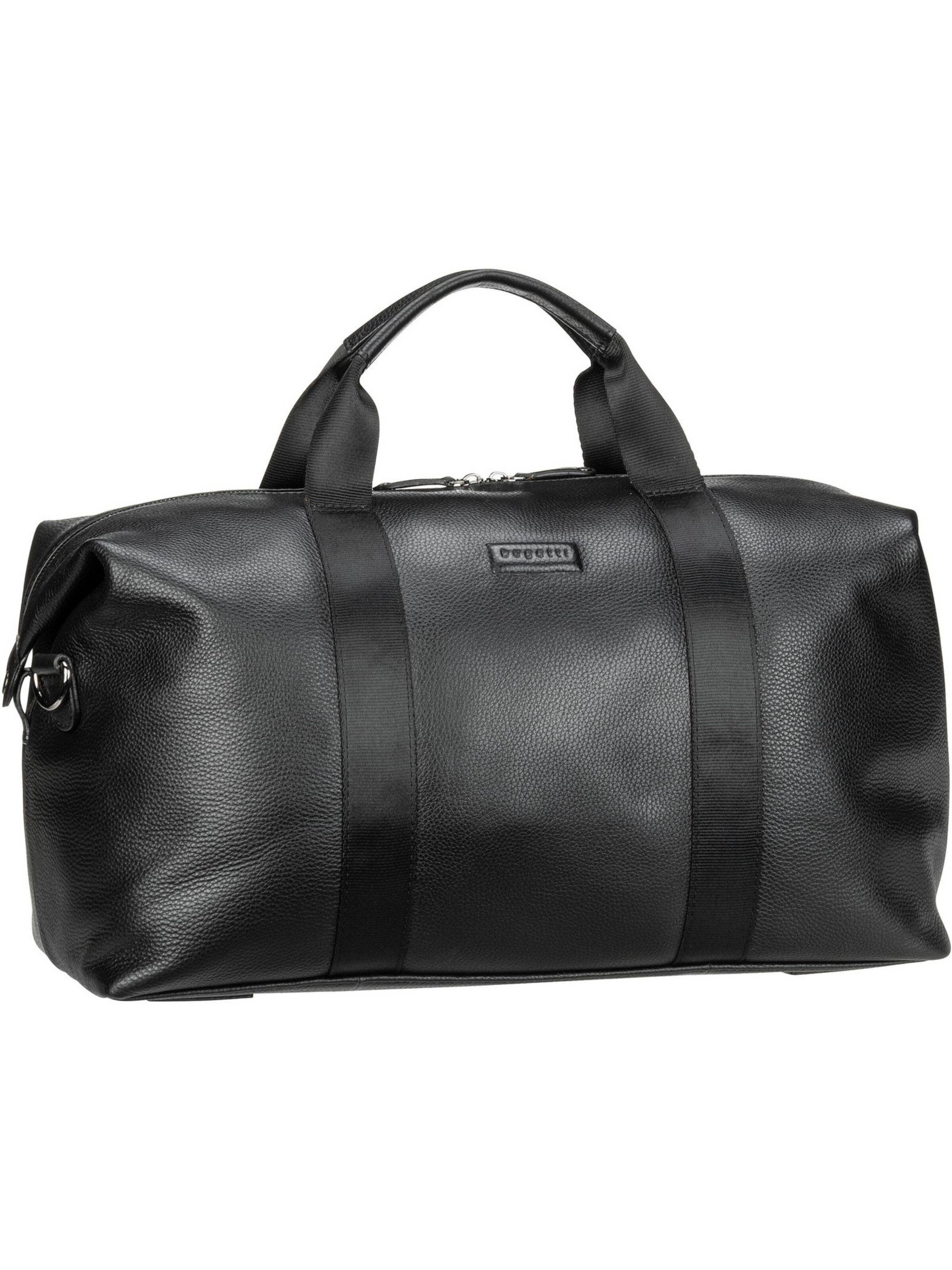 Sac week-end 'Elsa' bugatti en noir : devant