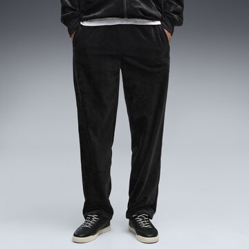 PUMA Regular Sportbroek in Zwart: voorkant