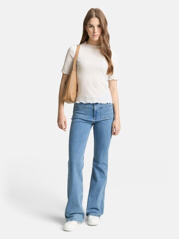 TOM TAILOR DENIM Shirt in White