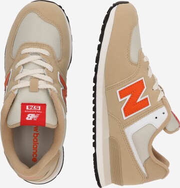 new balance Trampki niskie '574' w kolorze beżowy