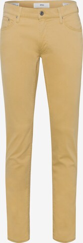 BRAX Skinny Jeans 'Chuck' in Yellow: front