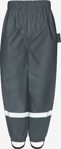 PLAYSHOES Weatherproof pants in Grey: front