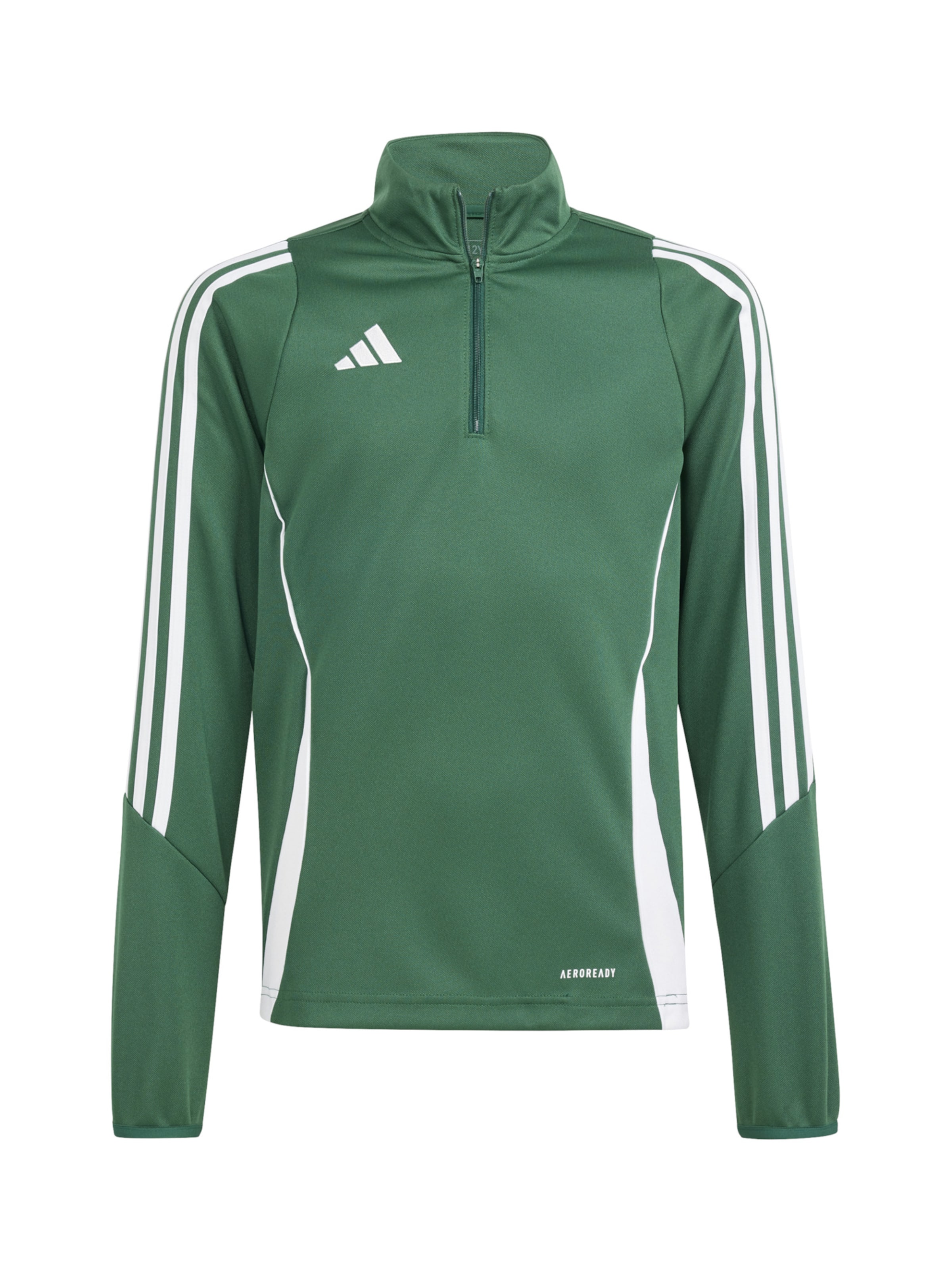 ADIDAS PERFORMANCE Sportsweatshirt in Grün: Vorderseite