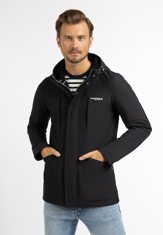 DreiMaster Maritim Weatherproof jacket in Black: front