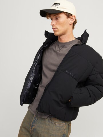 JACK & JONES - Casaco meia-estação 'JORVesterbro' em preto