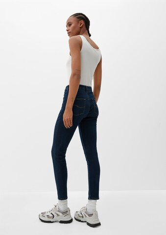 Skinny Jean QS en bleu