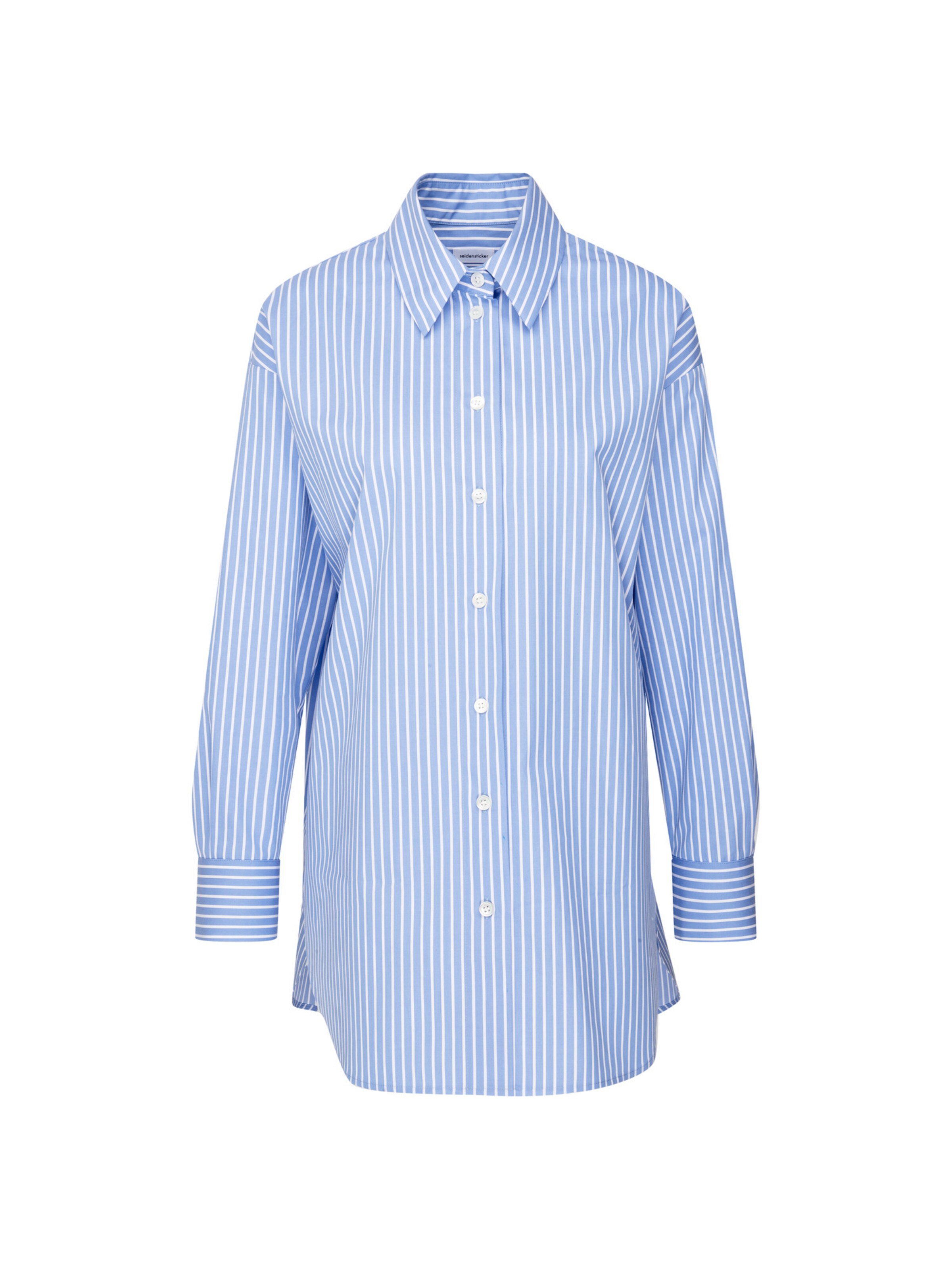 Chemisier SEIDENSTICKER en bleu : devant